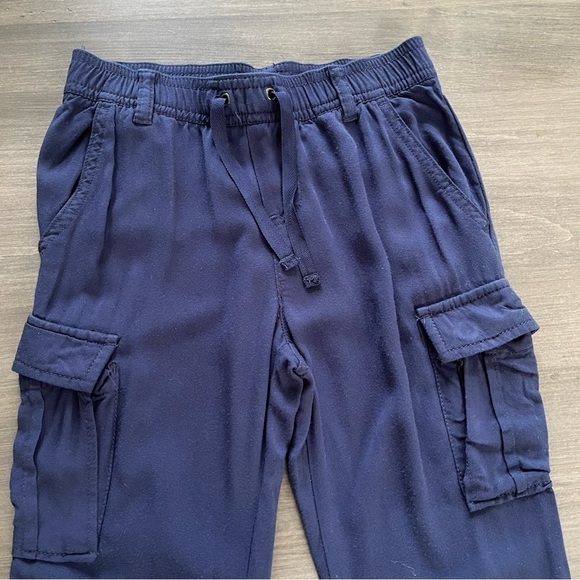 Polo Ralph Lauren girls navy blue cargo pants size 5 - Picture 3 of 9